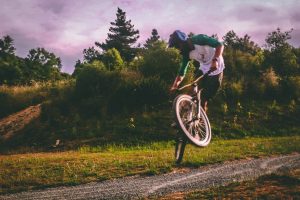 Mountain bikes