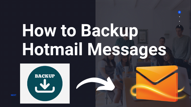 backup hotmail messages