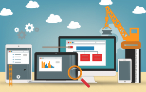 build a website structure
