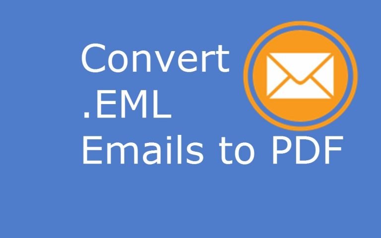 How To Read EML Files To PDF