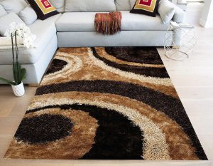 Shaggy Gold Rug