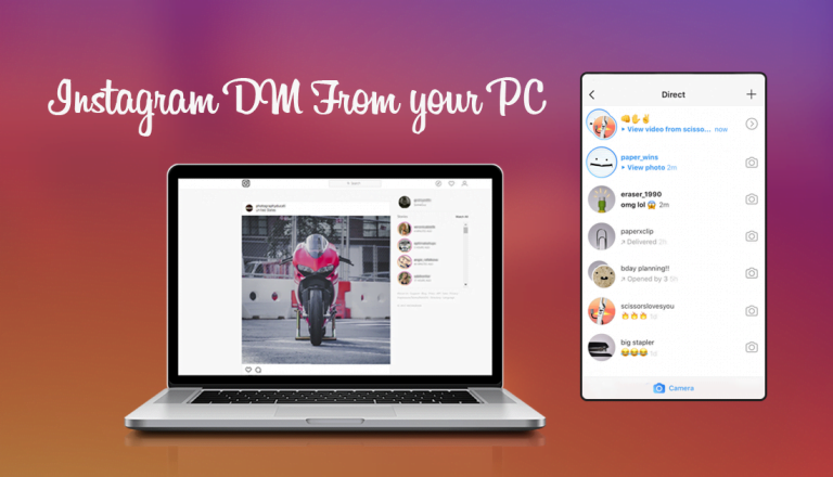How To DM On Instagram On PC