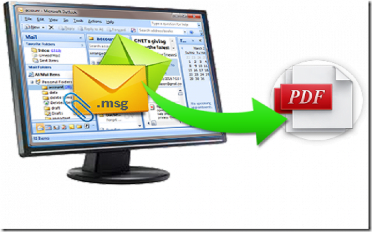 Save Outlook 2016 Email As PDF