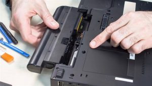 laptop battery replacement