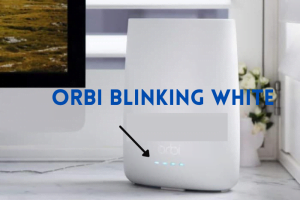 Orbi Blinking White