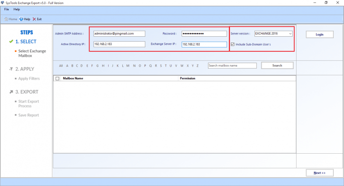 Exchange Server Version