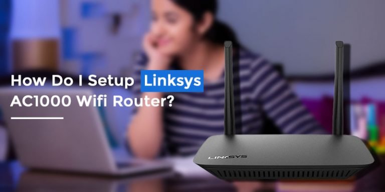 Linksys AC1000 Wifi Router Setup