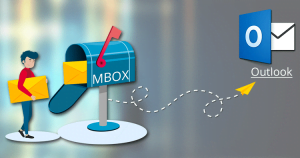 Open MBOX File Data into Outlook