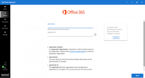 details for the Office 365