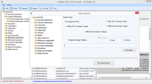 Convert OLM files