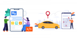 Uber clone app features
