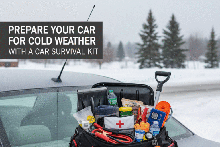 Prepare Your Car For Cold Weather With a Car Survival Kit