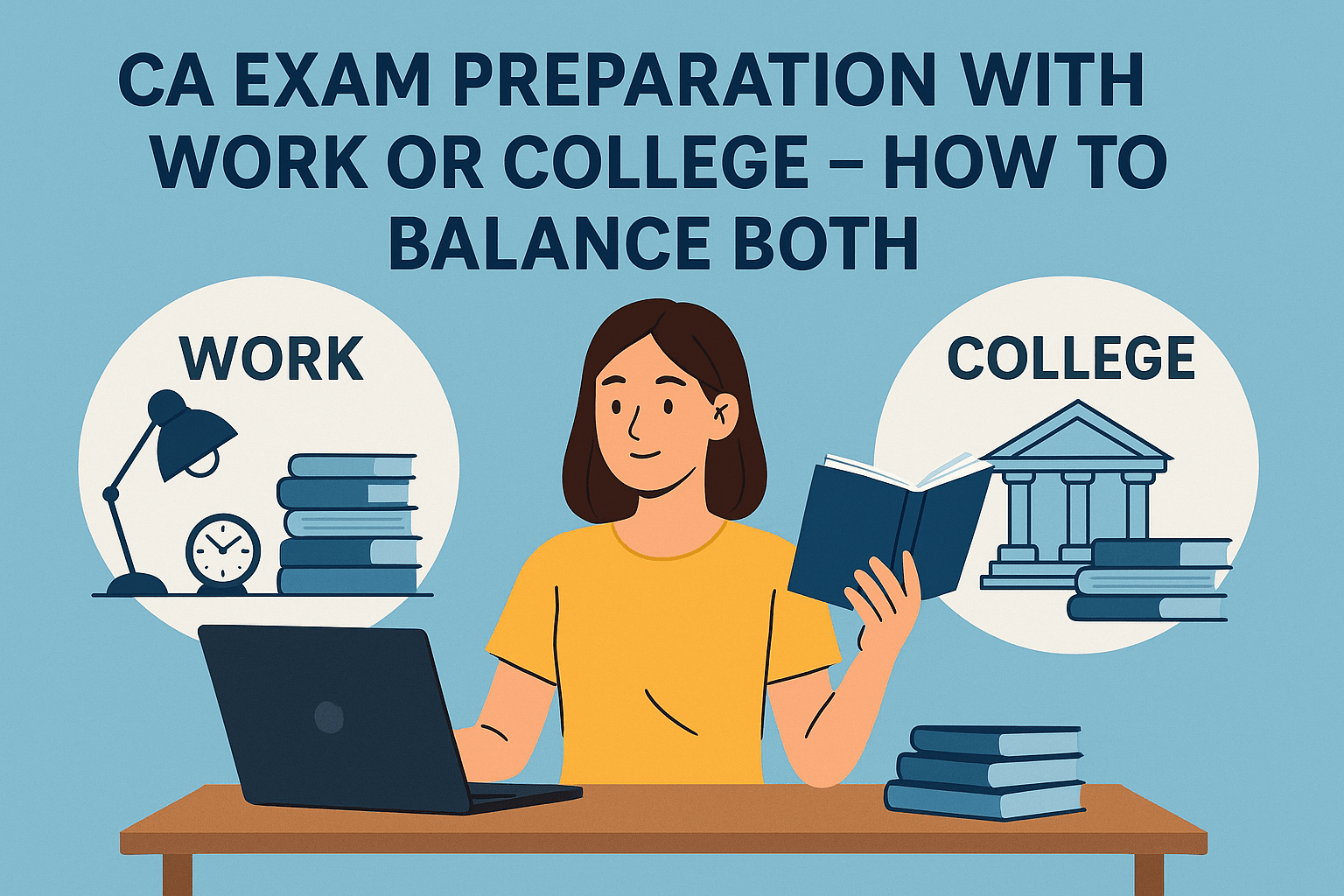 CA Exam Preparation with Work or College – How to Balance Both