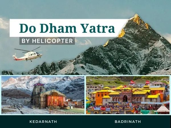 Do Dham yatra by Helicopter