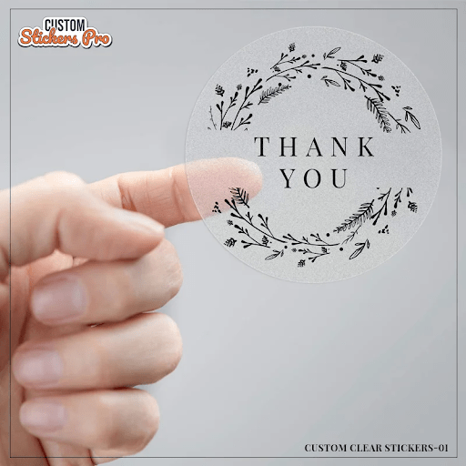 Custom Clear Stickers: Premium Transparent Branding 